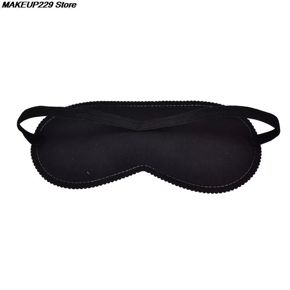 1Pc Sleeping Eye Mask Black Eye Shade Sleep Mask Black Mask Bandage on Eyes for Sleeping Emotion Sleep Mask