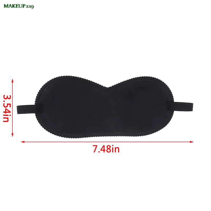 1Pc Sleeping Eye Mask Black Eye Shade Sleep Mask Black Mask Bandage on Eyes for Sleeping Emotion Sleep Mask