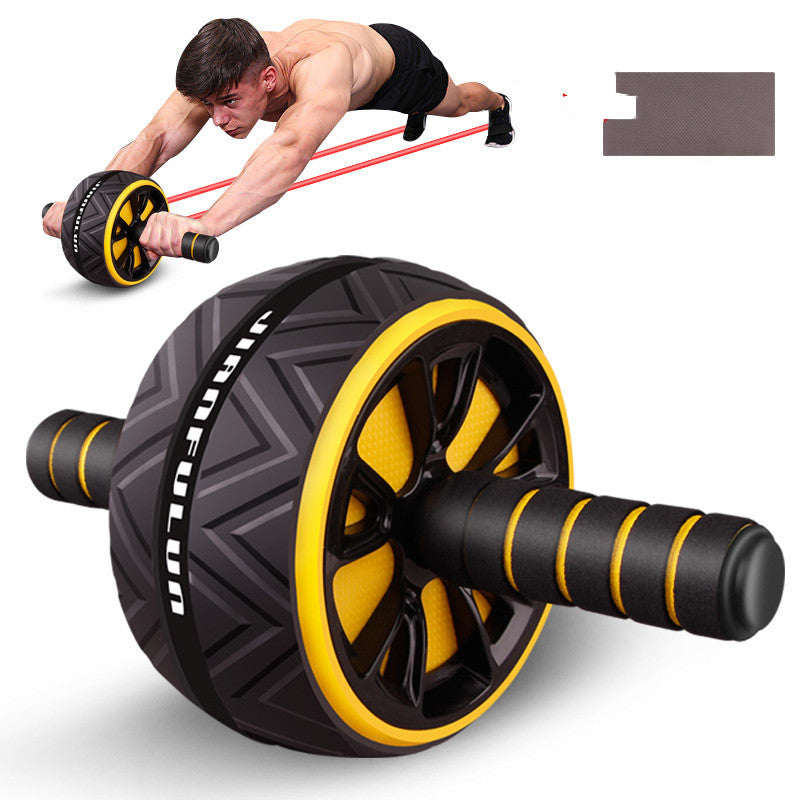 Silent Ab Roller – Core Workout Wheel for Home Fitness