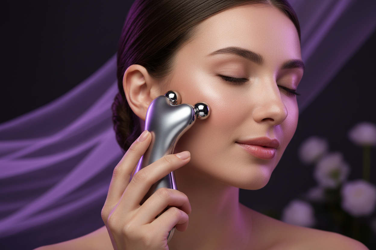 Microcurrent Facial Tool Lifestyle